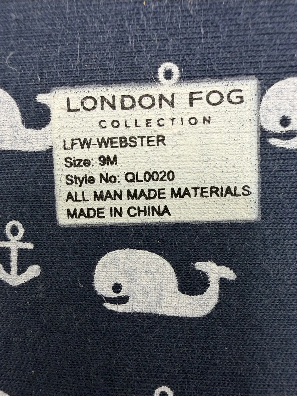 London Fog Women's Webster Slip-On Ballet Rain Shoe in Navy Blue